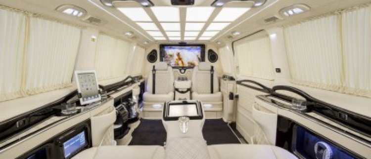 Mercedes-Benz Viano, transformat într-o dubă de 1 milion de euro